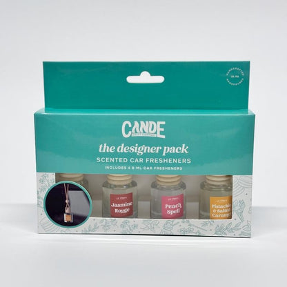 Whimsey Wood Scented Car Freshener 4 Pack Bundle